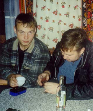 Андрюха и Дамир...